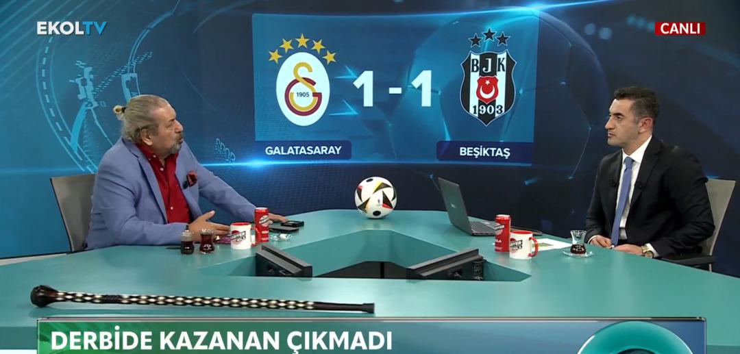 Erman Toroglu maçı değerlendirdikten sonra Galatasaray-Besiktas Derby! Büyük takımımı söylemeyeceksin! Ölü Ağlama Yok ... 3
