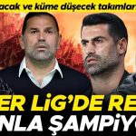 2023-24 sezonunun şampiyonunu, puan farkını ve Süper Lig'e düşmeyi açıkladılar!  Galatasaray ve F.Bahçe…