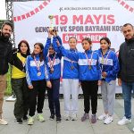 Küçükçekmece Belediyesi ve ilçe milli eğitim müdürlüğü işbirliğiyle 19 Mayıs Gençlik ve Spor Bayramı dolayısıyla okullar arası kayaklı koşu yarışması düzenlendi – SPOR