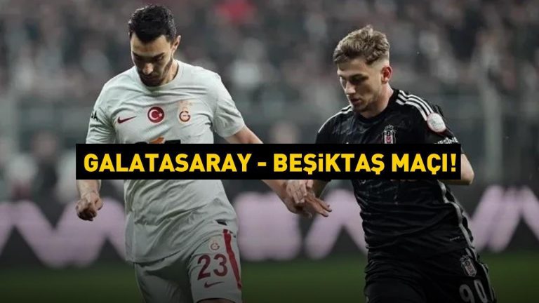 GALATASARAY BEŞİKTAŞ MAÇINI CANLI İZLEYİN!  Galatasaray – Beşiktaş Süper Kupa maçı ne kadar?  Gerçek zamanlı izleme bilgileri ve en son maç durumu
