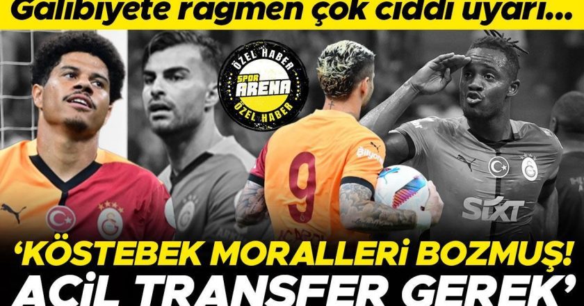 Galatasaray – Hatayspor maçı sonrası çok ciddi uyarı: Köstebek moral bozdu | Acil transfer gerekli