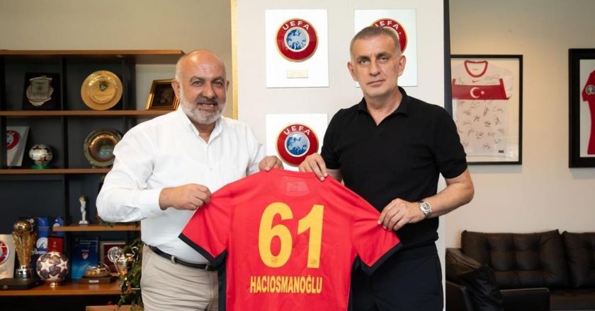 Kayserispor Başkanı Ali Çamlı'dan TFF'ye ziyaret