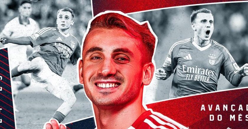 Benfica’da forma giyen milli futbolcu Kerem Aktürkoğlu’na ödül!