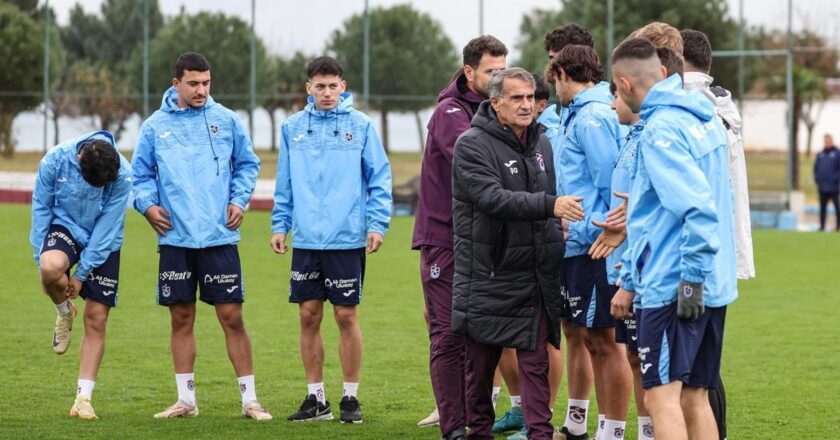 Şenol Güneş’ten Trabzonspor’un genç oyuncularına ziyaret!
