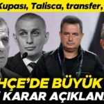 F.Bahçe’de büyük gün geldi: Ali Koç, Türkiye Kupası kararını açıklayacak! Transfer, Talisca, protestolar, hakem performansı…