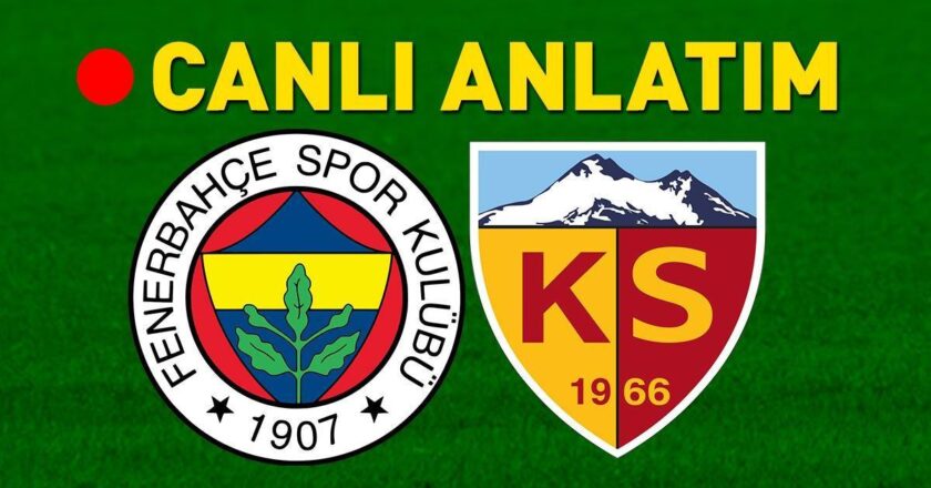 Fenerbahce – Kayserispor maçtan önce son gelişmeler! Olası 11’ler açıklandı …