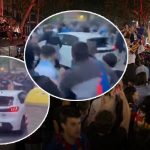 La Liga’da Şampiyon Barselona! Şampiyona kutlamaları sırasında kalabalığa dalmış bir araç: 13 yaralı