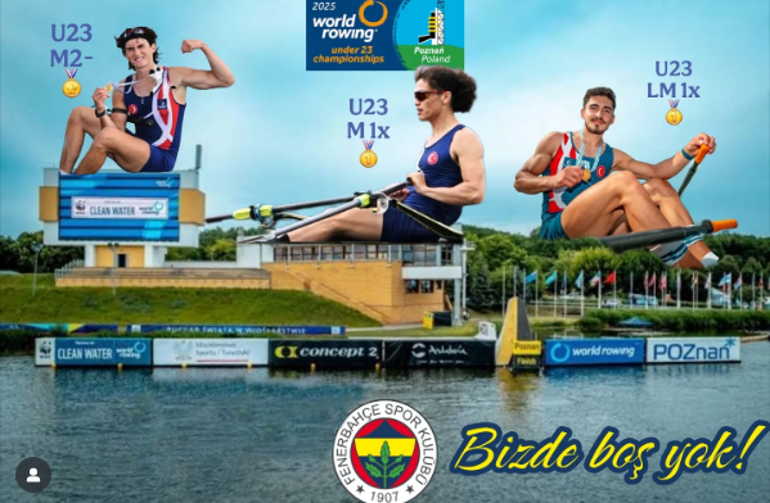 Kürekte Tarihsel Başarı 3 Kategori 3 Altın Madalya