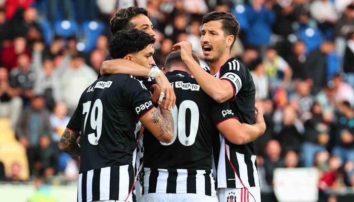 Beşiktaş’da yeni transfer sahne aldı! Kartal Avusturya 2. Lig Takımı St. Pölten’i 2 golle yendi