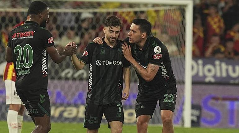 Haftanın açılışındaki puanlar paylaşıldı Görtepe - Konyaspor