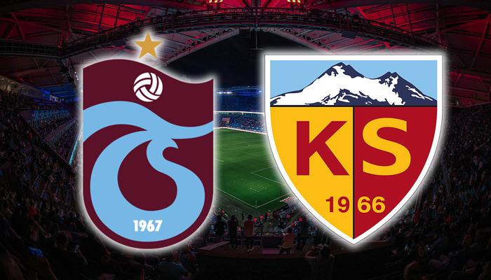 Canlı | Trabzonspor – Kayserispor Eşleştirme İfadesi! Maç ne zaman? Ne zaman ve hangi kanalda?