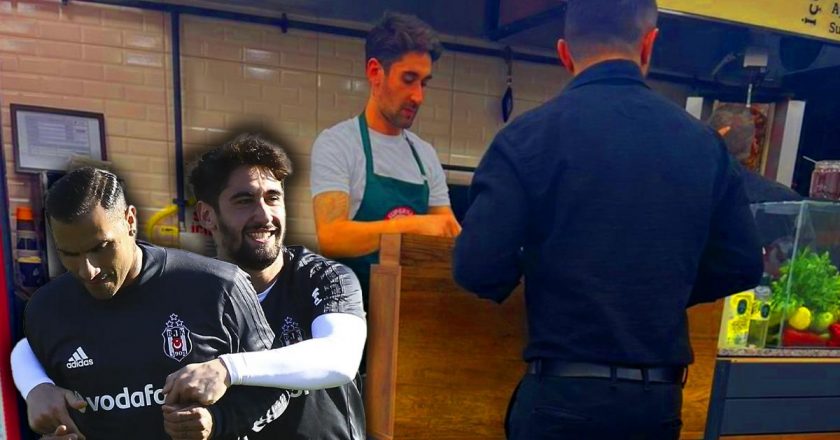 Beşiktaş’ın eski yıldızı dönerci oldu! Hatta Şampiyonlar Ligi’nde bile oynadı.
