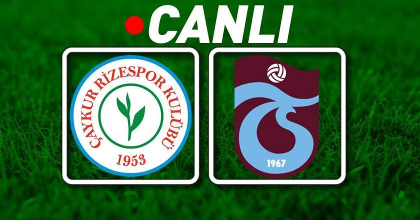 Çaykur Rizespor – Trabzonspor Maçı Bein Sports 1 Canlı | Karadeniz derbisinde heyecan yüksek