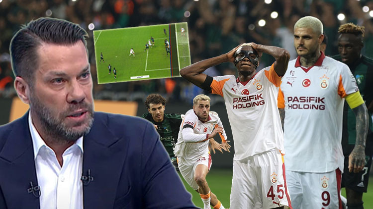 Fırat Aydınus, Kocaelispor-Galatasaray karşılaşmasının hakem yönetimini değerlendirdi: Golün iptal edilmesi doğruydu ama penaltıyı görmedi!