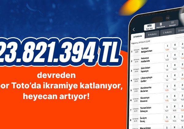 Tam 23.821.394 TL tutarındaki Spor Toto’da bonus artıyor, heyecan artıyor! İşte transfer sonrası beklenen büyük ikramiye…