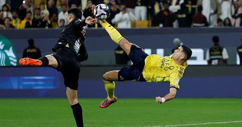 Cristiano Ronaldo’dan muhteşem bir baş üstü vuruşu! – En son futbol haberleri