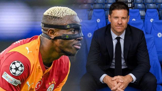 Chelsea’de Xabi Alonso gelir gelmez onu istedi: Galatasaray’dan Victor Osimhen!