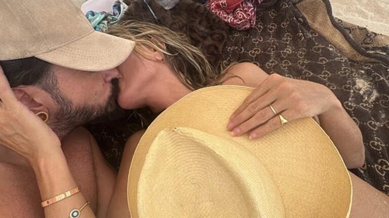Heidi Klum şaşırtmadı! Kocasına yine üstsüz poz verdi